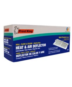 Frost King HD5 Heat and Air Deflector, Multi-Purpose, Clear Plastic with Magnetic hold for Central Forced Air Systems, Adjustable 10" to 14" 10", Extendable to 14" 14 41KFIegXxNL