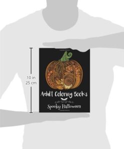 Adult Coloring Books: Spooky Halloween 6 41KS3eKAARL