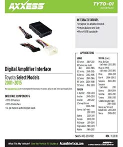 AXXESS Metra TYTO-01 JBL Amplifier Interface Harness, BLACK Wiring Harness Standard Packaging 17 41KSNA3hxtL