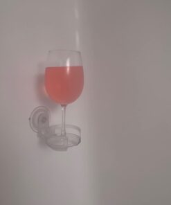 Portable Cupholder Suction Caddy for Shower Beer & Bath Wine | American-Made Clear Holder | The Original SipCaddy 31 41KW7iNAGDL 2