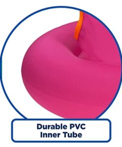 SwimSchool TOT Swim Trainer Vests for Toddlers Ages 2-4 – Boys/Girls – Multiple Colors/Styles – Learn to Swim Pool Floaties TOT Swim Trainer, Red/Berry 16 41KWXQ4NSmL