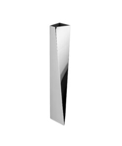 Alternative view of Alessi Crevasse Flower VASE, Silver
