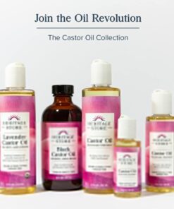 HERITAGE STORE Organic Castor Oil, Glass Bottle, Cold Pressed, Rich Hydration for Hair & Skin, Bold Lashes & Brows | 32oz 32 Fl Oz (Pack of 1) 29 41Kkd27UuaL