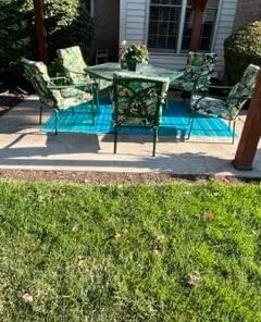 Fab Habitat Outdoor Rug - Waterproof, Fade Resistant, Crease-Free - Premium Recycled Plastic - Striped - Large Patio, Deck, Sunroom, Camping, RV - Cancun - Turquoise & Moss Green - 6 x 9 ft 6' x 9' Rectangular 34 41Kl9locuiL 1