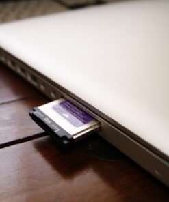 Alternative view of SanDisk SDAD109A11 Digital Media Memory Card to Express Slot Adapter