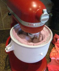 KitchenAid Ice Cream Maker Attachment - Excludes 7, 8, and most 6 Quart Models, Fits 5 to 6 quart Mixers fits 5 and 6 quart mixers Discontinued 23 41L2cYKq2bL