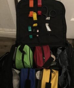 ADC-4000P Berman Disposable Oral Airway Kit, Bagged Set of 6, Neonatal (Size 00) to XXL Adult (Size 6) 10 41LCXQBLo0L