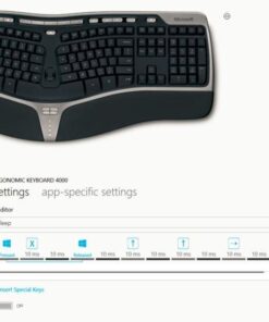 Microsoft Wired Natural Ergonomic Keyboard 4000, Retail Black 51 41LF5hSMAQL