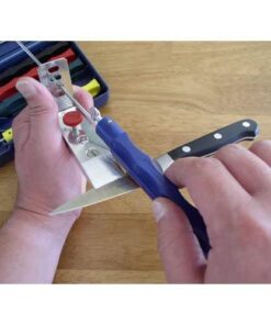 Lansky Standard Knife Sharpening System: 3-Stone Ceramic Knife Sharpener Kit with Honing Oil - LKC03 31 41LJVzzNTOL