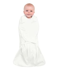 Alternative view of HALO 100% Cotton Sleepsack Swaddle, 3-Way Adjustable Wearable Blanket, TOG 1.5, Cream, Small, 3-6 Months Small (Pack of 1)