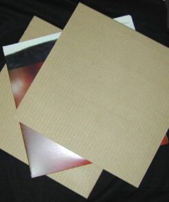 Alternative view of (100) - 12" Kraft Brown LP Record Pads - 12 7/16" x 12 7/16"