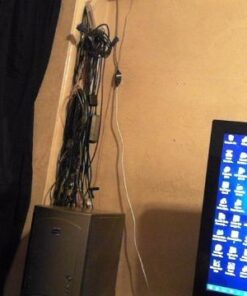 VELCRO Brand ONE WRAP Thin Ties | Strong & Reusable | Perfect for Fastening Wires & Organizing Cords | Black & Gray, 8 x 1/2-Inch | 25 Black + 25 Gray Ties 41 41M5Jh3efLL 1