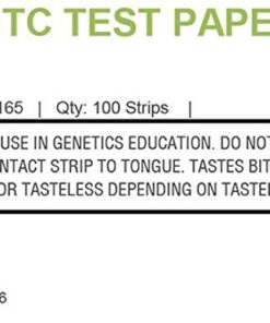 PTC Paper Taste Test Strips, Vial of 100 - PTC Strips for Super Taster Test 3 41M8QcHiVfL