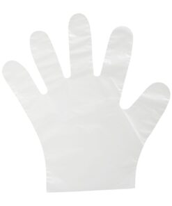 500 Pack Cooking Gloves - Plastic Disposable Food Safe, Food Prep, Handling, Serving Gloves (Clear, One Size Fits Most) 20 41MD5SECewL