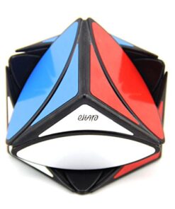 Cuberspeed Ivy Cube Black Magic Cube Ivy Leaf Cube Black (Eitan Lvy Cube) skewb Puzzle 7 41MLOTWhsL