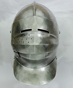 Alternative view of NauticalMart Medieval Armet Closed Helmet