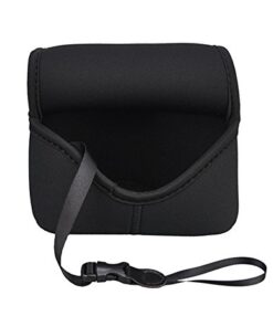 JJC Black Ultra Light Neoprene Camera Case for Sony a6600 a6500 a6400 a6300 a6100 a6000 a5100 +18-55mm/E 50mm F1.8 Lens, Pouch Bag for Fuji X-T30 X-T20 X-T10 +16-50mm, Canon PowerShot SX530 SX540 G3X OC-S2 16 41MoXDdss2L