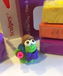 Sculpey III 12 Bright Colors of Polymer Oven-Bake Clay, Non Toxic 12 oz., great for modeling, sculpting, holiday, DIY & school projects.Great for kids & beginners! 23 41NFJP4rI9L