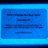 Glow in The Dark Pigment Powder - Neutral and Fluorescent Color for Art Painting, Fine Art, Nail Art Paint, Crafts - Non-Toxic, Long Lasting 10+ Color Options - Neutral Sky Blue (60 Grams) 60 Grams 43 41NVWcZV sL