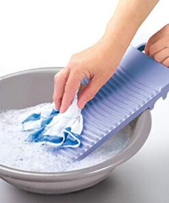 Alternative view of JapanBargain, Japanese Plastic Washboard Portable Laundry Board for Kids Training, Travel and Camping, Made in Japan