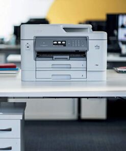 Brother Inkjet Printer, MFCJ6945DW, INKvestmentTank Color Inkjet All-in-One Printer with Wireless, Duplex Printing and Up to 1-Year of Ink in-Box, Amazon Dash Replenishment Enabled, White New Model: MFC-J6945DW (inc. 1 year ink) 23 41O2FMXTl6L