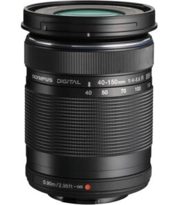 Alternative view of OM SYSTEM OLYMPUS M.Zuiko Digital 40-150mm F4.0-5.6 R Black For Micro Four Thirds System Camera, 3.75x Zoom Lens, Portable Design Standard Packaging