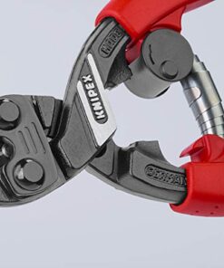 KNIPEX - 7112200 Tools 71 12 200, Comfort Grip High Leverage Cobolt Cutters with Opening Lock and Spring 18 41OP5nXoeJL