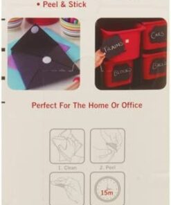 VELCRO Brand Sticky Back Strips with Adhesive | 4 Count | Black 3 1/2 x 3/4 In | Hook and Loop Fasteners for Home Organization, Classroom or Office 4pk 31 41ORoDFzB7L