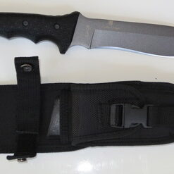 Schrade Bedrock TiNi with 1095 High Carbon Steel Blade for Buschcrafting,Black 38 41OXWdOBEVL