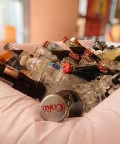 Inflatable Serving Bar Salad Ice Tray Food Drink Containers - BBQ Picnic Pool Party Supplies Buffet Luau Cooler,with a Drain Plug 27 41P3tg9VGGL