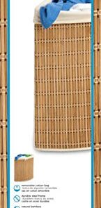 Honey-Can-Do Bamboo Wicker Corner Hamper 24-Inches Tall, Natural 22 41POf3f1pZL