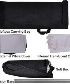 StudioFX H9004SB2 2400 Watt Large Photography Softbox Continuous Photo Lighting Kit 16" x 24" + Boom Arm Hairlight with Sandbag H9004SB2 by Kaezi 33 41Q6ciHxIzL
