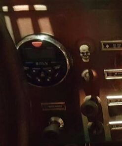 BOSS Audio Systems MGR350B Marine Gauge Stereo System - Digital Media MP3 Player, Bluetooth Audio Head Unit, No CD Player, USB, AM/FM Radio Receiver, Weatherproof MGR350B Receiver 49 41Q8FLX9XL