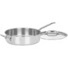 Cuisinart Stainless Steel, 5.5 Quart Sauté Pan w/ Cover, Helper Handle, Chef's Classic, 733-30H 45 41QAn6EHL