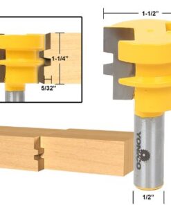YONICO Raised Panel Cabinet Door Rail and Stile Router Bits Set 5 Bit Round Over-Ogee 1/2-Inch Shank 12536 9 41QXWEWa3oL