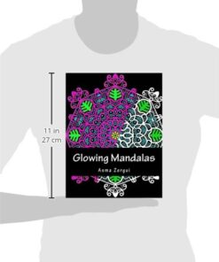Glowing Mandalas: Coloring Book for Adults 46 41QlRZOOlHL