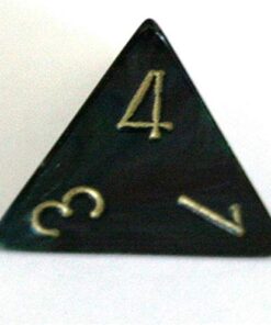 Chessex 27499 Polyhedral Dice, Lustrous Shadow with Gold 7-Die Set CHX, Multicolor 20 41QuBJdjLdL