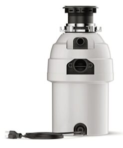 Waste King 1 HP Garbage Disposal with Power Cord, Food Waste Disposer for Kitchen Sink, L-8000 24 41QvFLDSizL