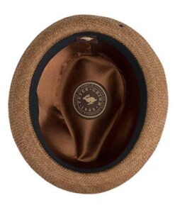Peter Grimm Depp Fedora Hat Large-X-Large Brown 31 41R dAfnInL