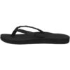 Reef Women's Ginger Sandals 7 Black/Black