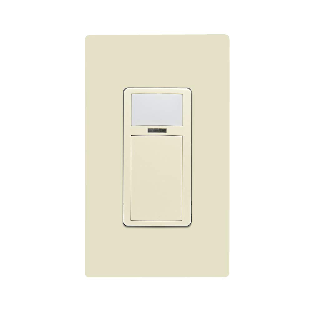 Leviton ODS15-IDI Smart Wallbox Sensor, PIR 15A Switching, 120-277VAC ...