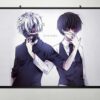 Tokyo Ghoul Home Decor Anime Kaneki Ken Poster Fabric Painting Japanese Cosplay 23.6 x 17.7 inches - 117