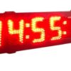 BESTLED Double Sided Outdoor 5" LED Race Timing Clock Countdown or Up Timer 12/24 Hour Display 47 41SebxlRCwL
