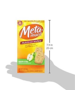 Metamucil Meta Multi-grain Fiber Wafers by Meta Apple Crisp 24 count (Pack of 3) (OLD) 12 Count (Pack of 3) 14 41Shz3uZbrL