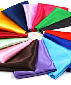 VDS Light Silver Grey Satin Fabric, 25 Yards Continuous, 45” Wide, Wedding Party Decoration Charmeuse Silky Sateen Bridal Dress DIY Crafts Fashion Scarf Costumes Lining Sewing Backdrop Arch Cloth 25 Yard 9 41SjmUbCzGL