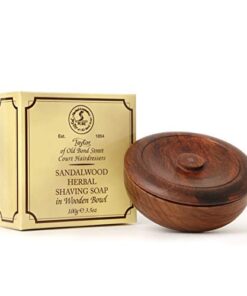 Taylor of Old Bond Street Sandalwood Shaving Soap in a Wooden Bowl, 3.5 oz. 1 19 41T6DaNO7pL