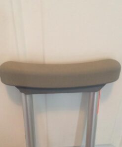 Medline Crutch Accessory Replacement Kit, Gray 14 41T9KpMNoOL