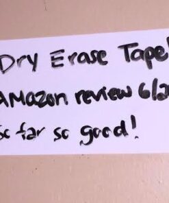 Scotch Dry Erase Tape, 1.88" x 5 Yards, 1 Roll, White (1905R-DE-WHT) 1 pack 23 41TDygtthIL