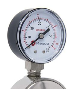 Kegco KC LH-542 Draft Beer Regulator, Chrome 19 41TE 8KbpL