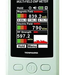 Alternative view of Tenmars TM-190 Multi-Field EMF Meter